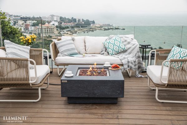Brasero Design Elementi Manhattan Gris foncé set – Image 16