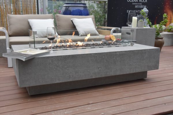 Brasero Design Elementi Hamtpon gris clair set – Image 2