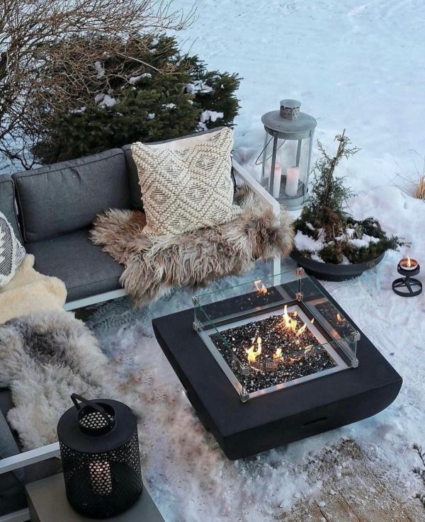 Brasero Design Elementi Aurora set
